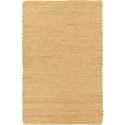 Reeds 36 X 24 inch Saffron, Taupe Rug