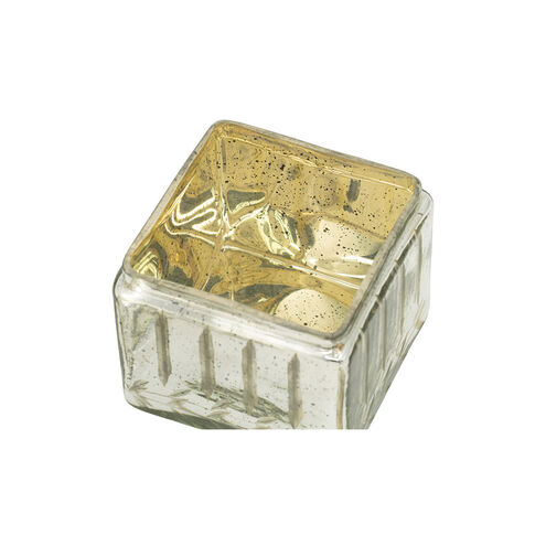 Vine 5 X 5 inch Antique Silver Decorative Box 