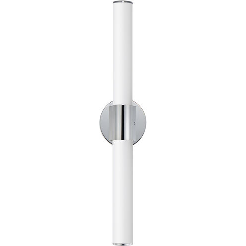 Tubo LED 30 inch Polished Chrome Bath Vanity Light Wall Light