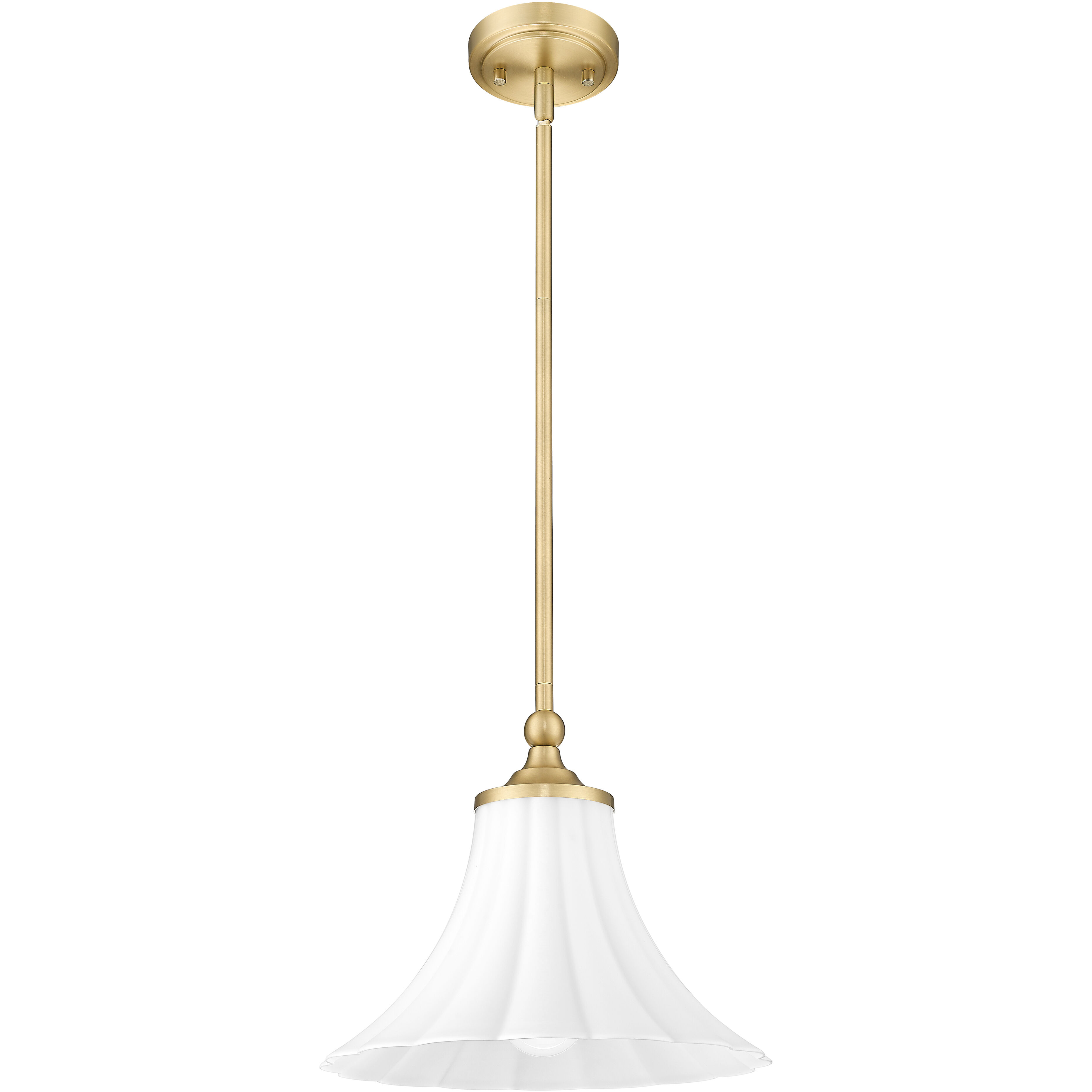 Fleur Pendant Ceiling Light in Modern Gold