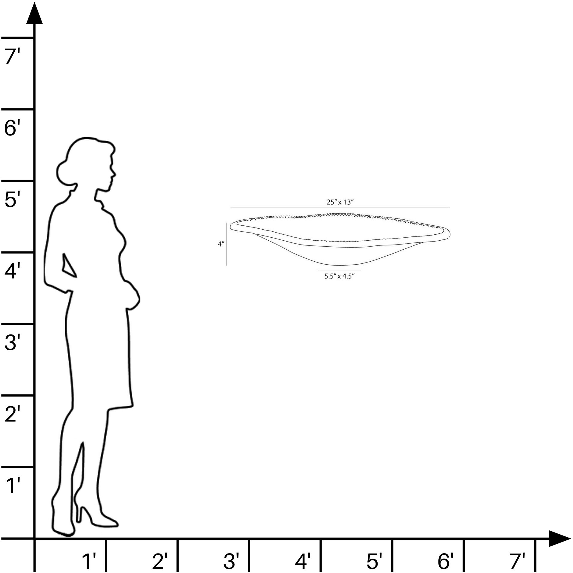 Keller Antique Brass Centerpiece