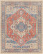 Kars 120 X 96 inch Grey Rug, Rectangle