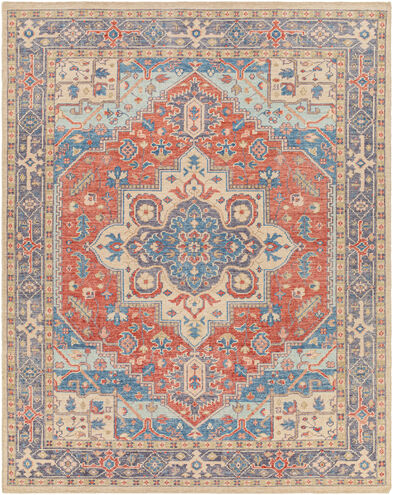 Kars 120 X 96 inch Grey Rug, Rectangle