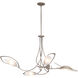 Aerial 5 Light 47.5 inch Soft Gold Pendant Ceiling Light