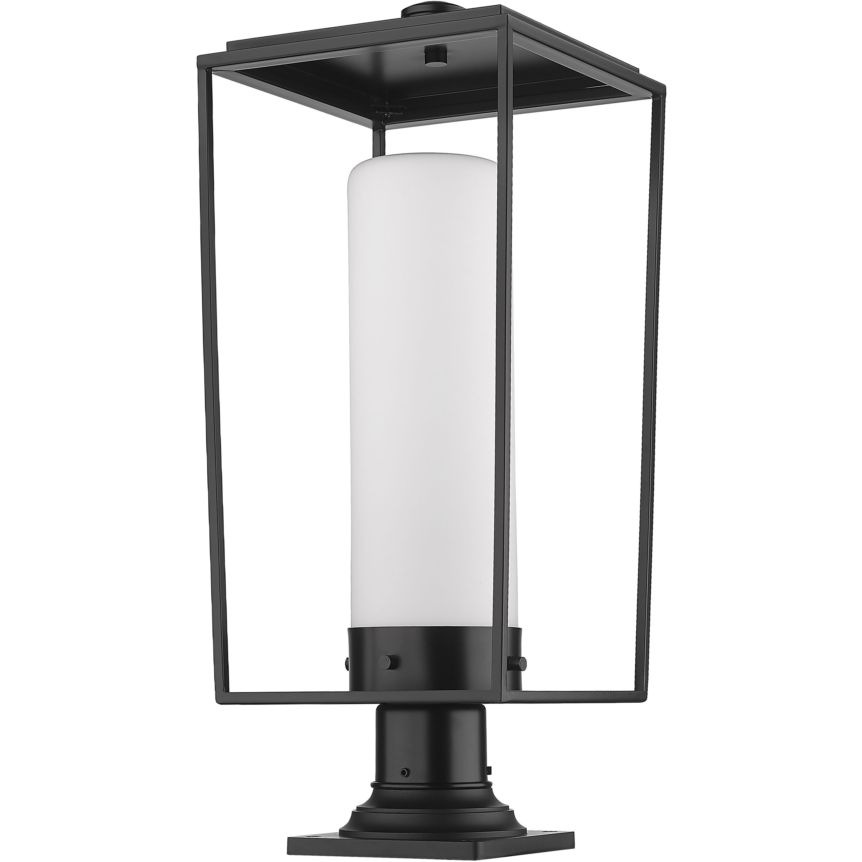 Sheridan 1 Light 24.5 inch Black Outdoor Pier Mounted Fixture