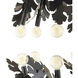 Lowcountry 20 Light Matte Black and Stella Chandelier Ceiling Light