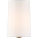 Sylvan 1 Light 4.75 inch Vibrant Gold Sconce Wall Light
