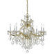 Maria Theresa 9 Light 28 inch Gold Chandelier Ceiling Light in Clear Hand Cut