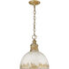 Alison Pendant Ceiling Light in Antique Ivory, Medium