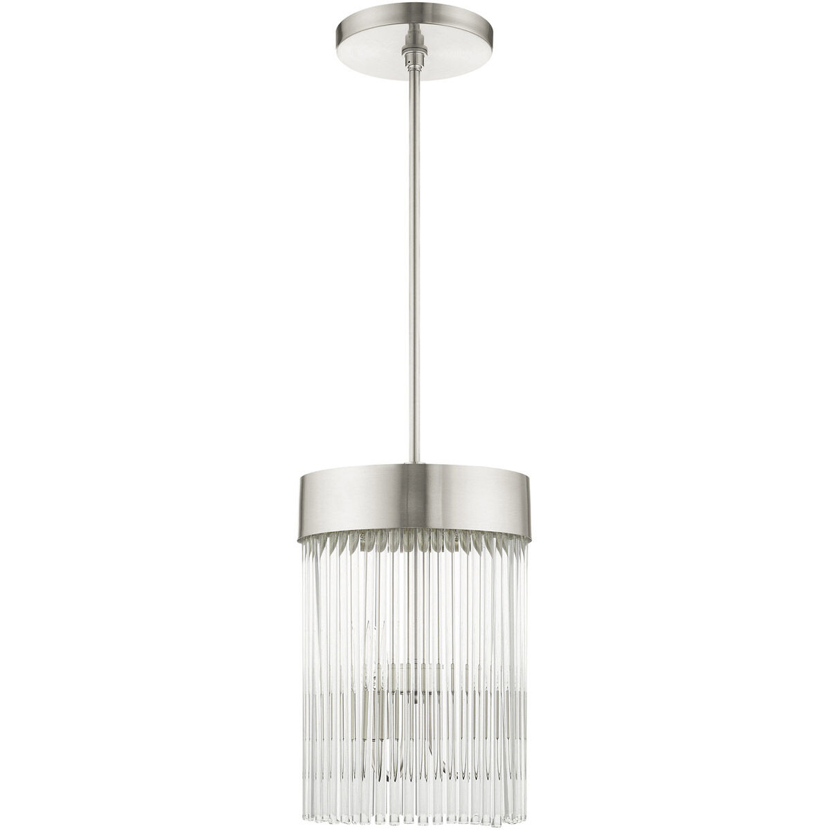 Norwich 3 Light 10 inch Brushed Nickel Chandelier Ceiling Light