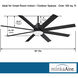 Slipstream 65 inch Coal Outdoor Ceiling Fan