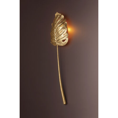 Seychelles 2 Light 11.25 inch Vintage Gold Leaf ADA Wall Sconce Wall Light