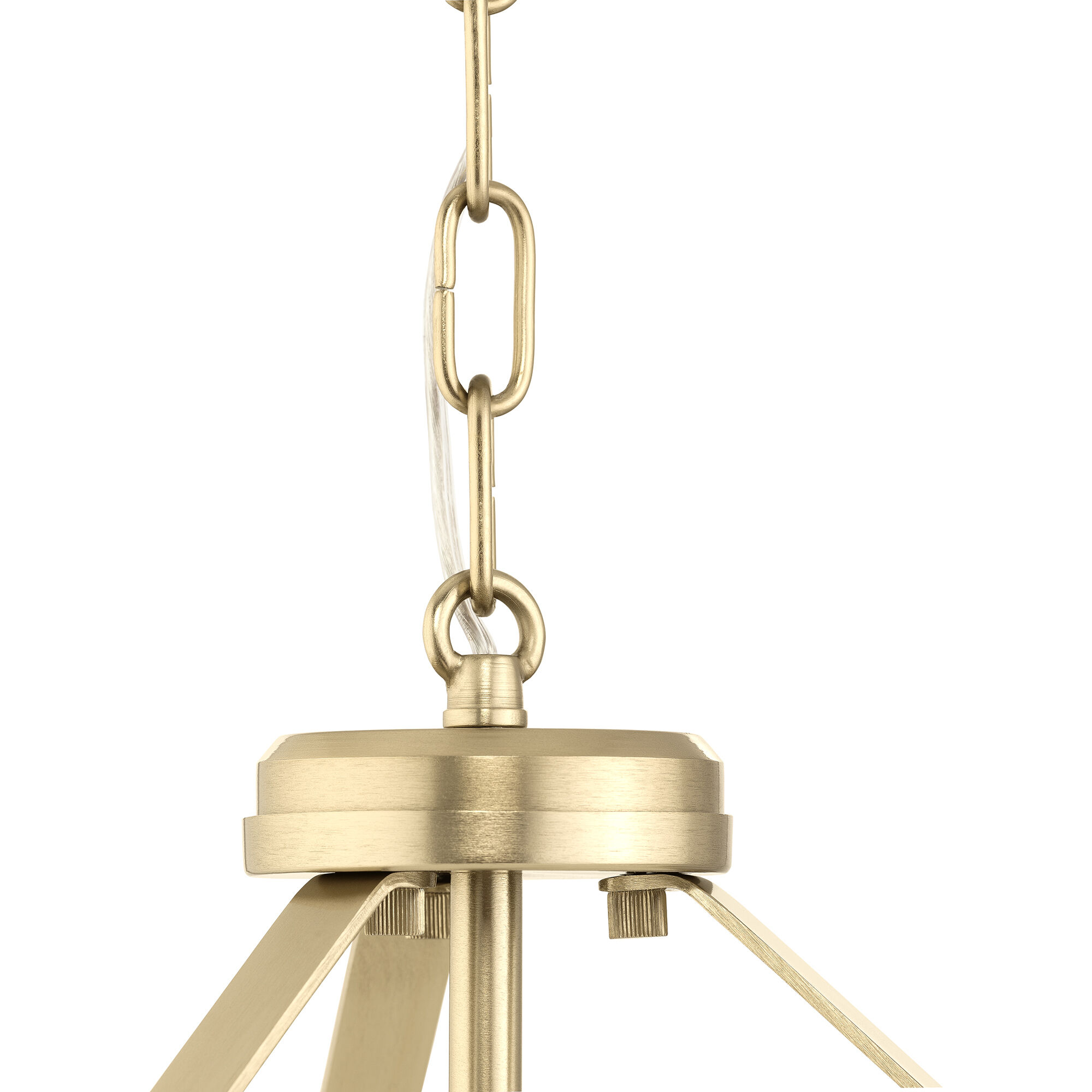 Lieon 3 Light 21 inch Champagne Bronze Convertible Pendant Ceiling Light