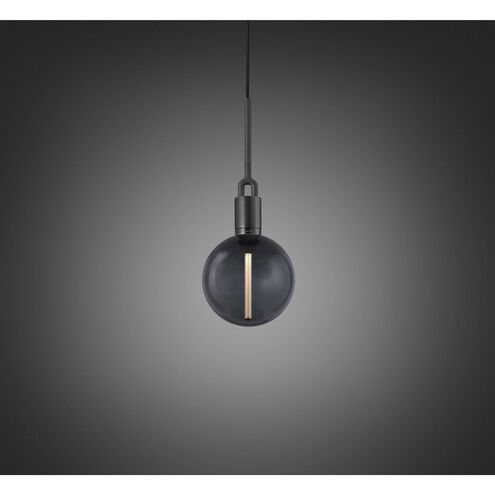 Forked LED 7.87 inch Gun Metal Pendant Ceiling Light