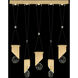Aria 10 Light 43 inch Gold Pendant Ceiling Light