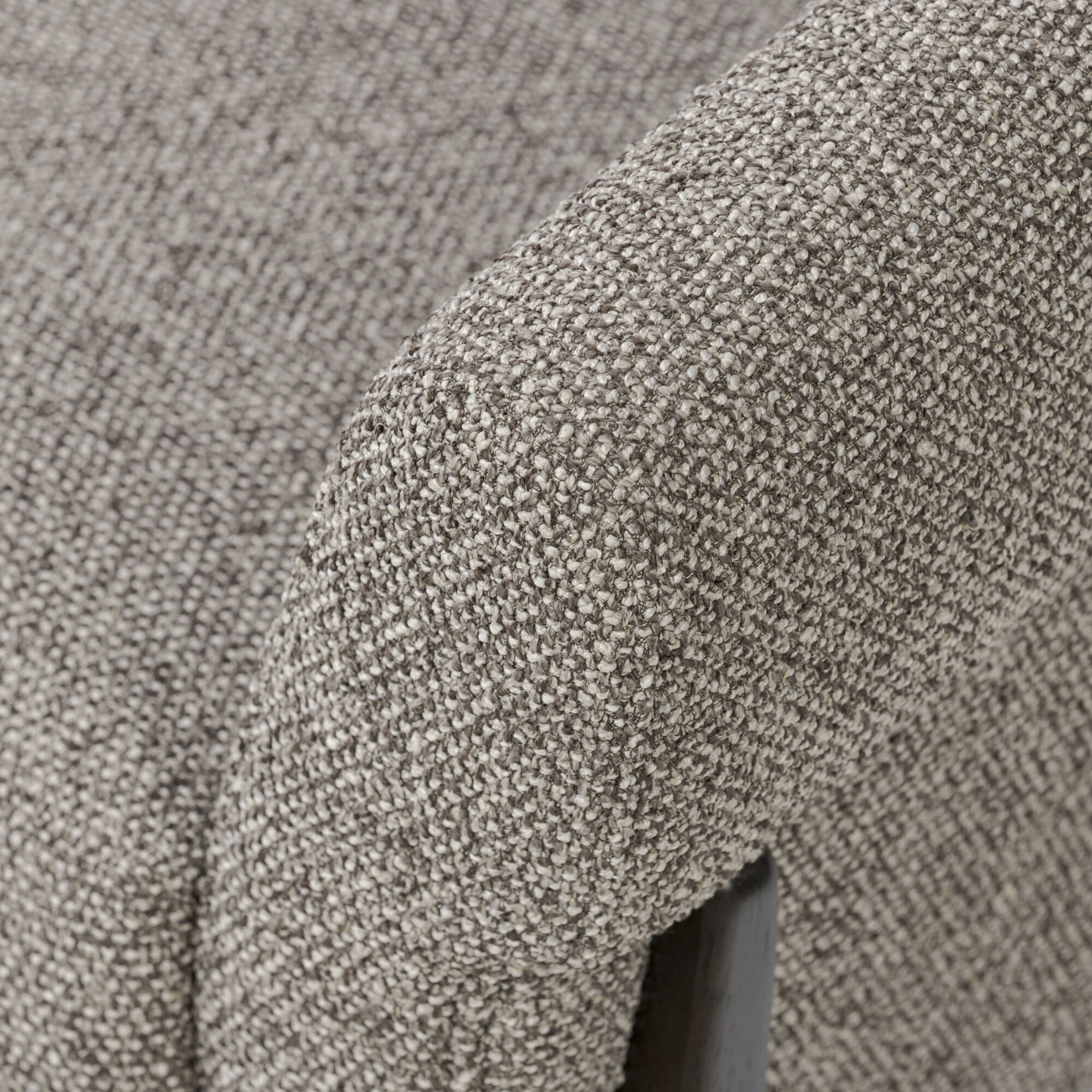 Melrose Dark Brown Oak with Earth Accent Chair