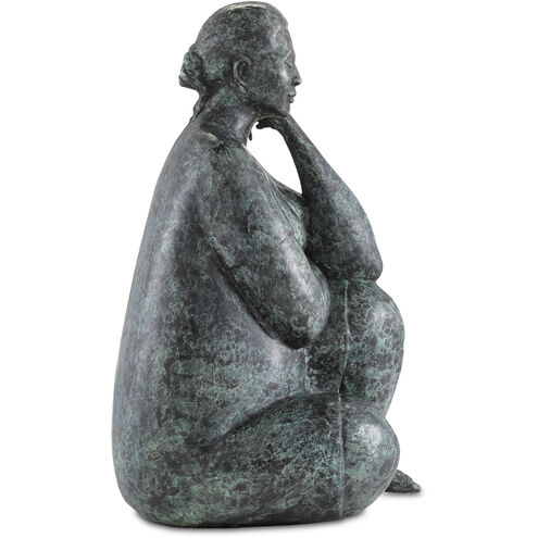 Lady Meditating 15 X 8 inch Sculpture