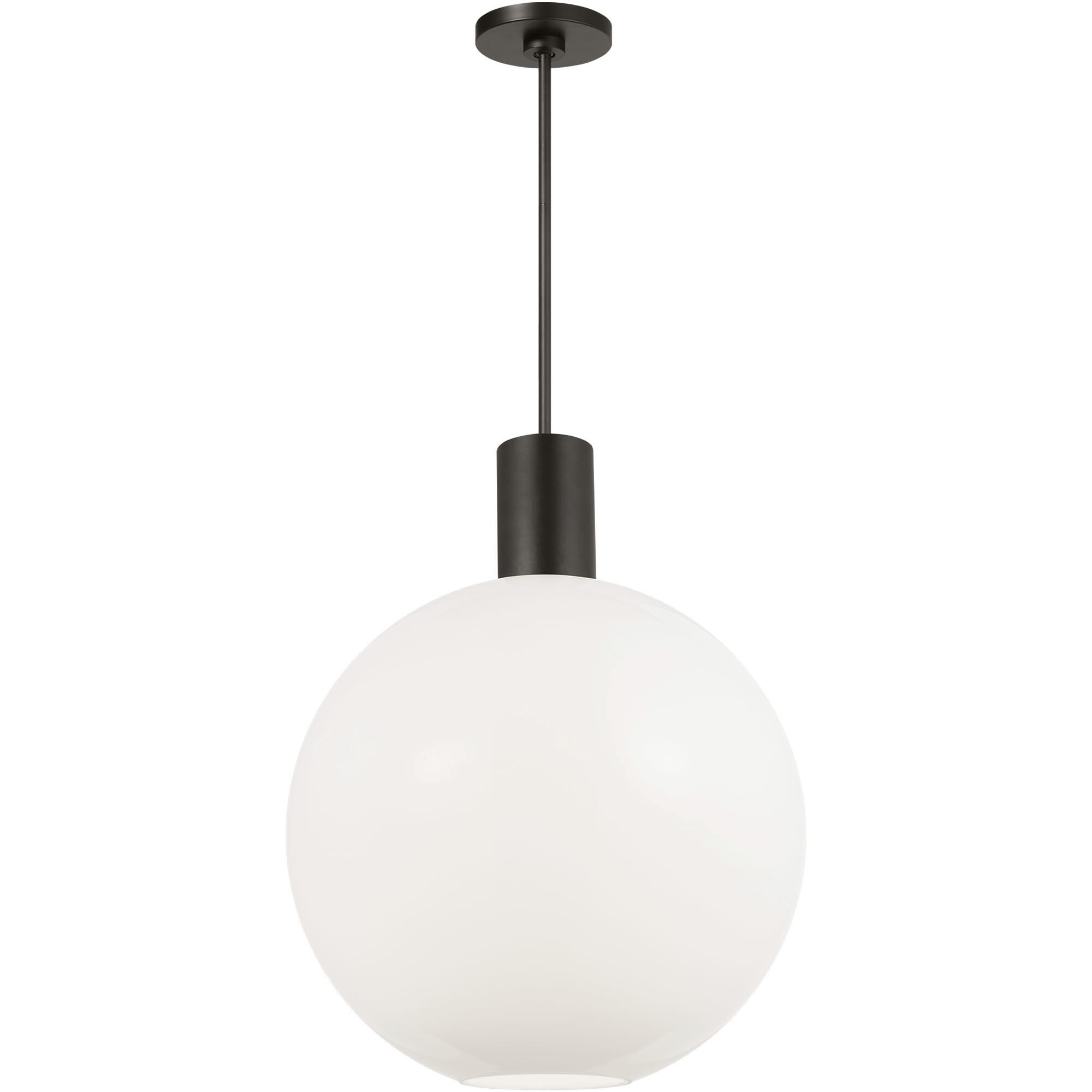 Drew & Jonathan Colewood 1 Light 20 inch Midnight Black Pendant Ceiling Light, Large