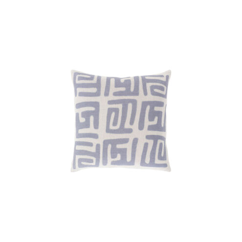 Nairobi 20 X 20 inch Denim Pillow Kit, Square