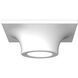 Zoom LED 6 inch Satin White Surface Mount Ceiling Light