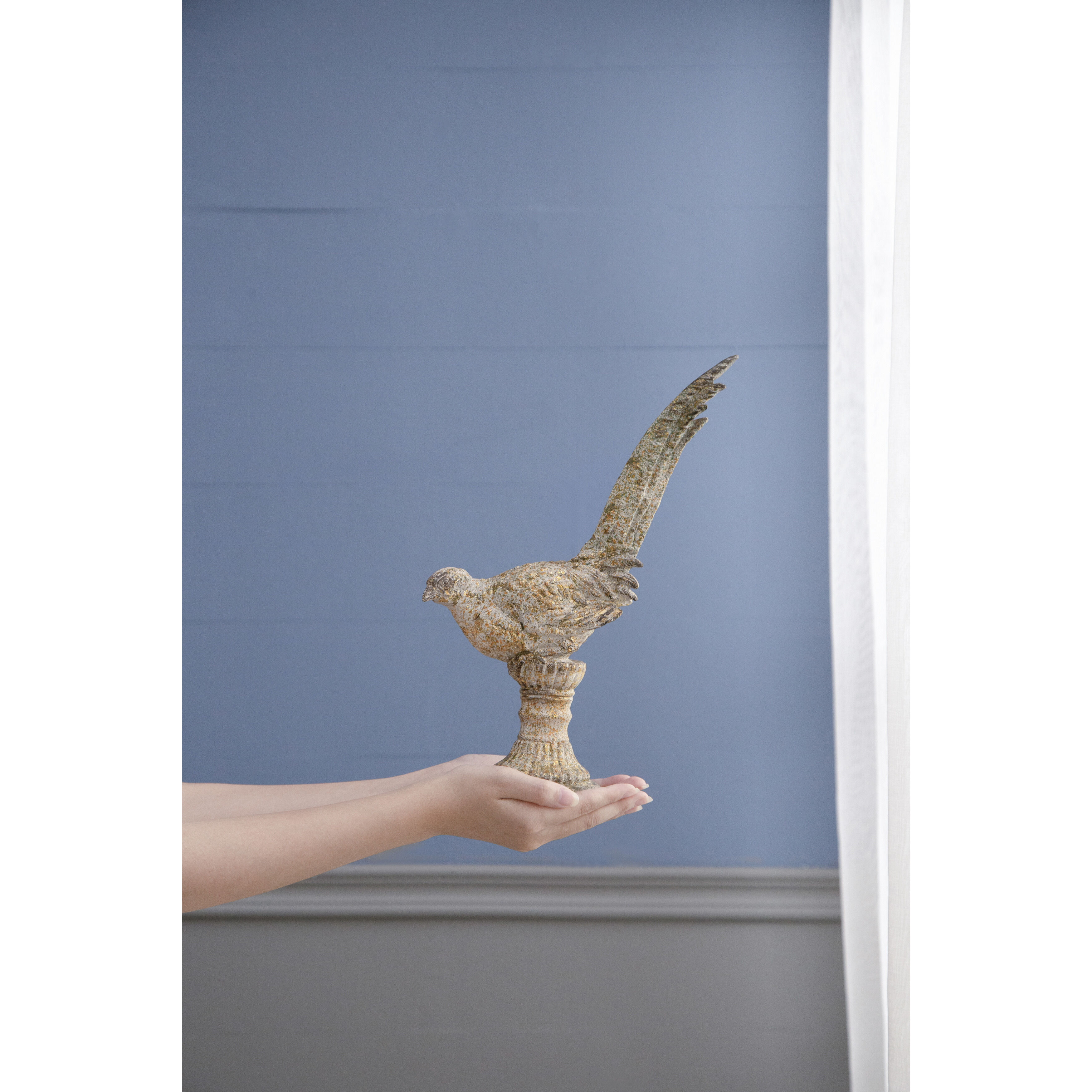 Anita Gray and Gold Figurine