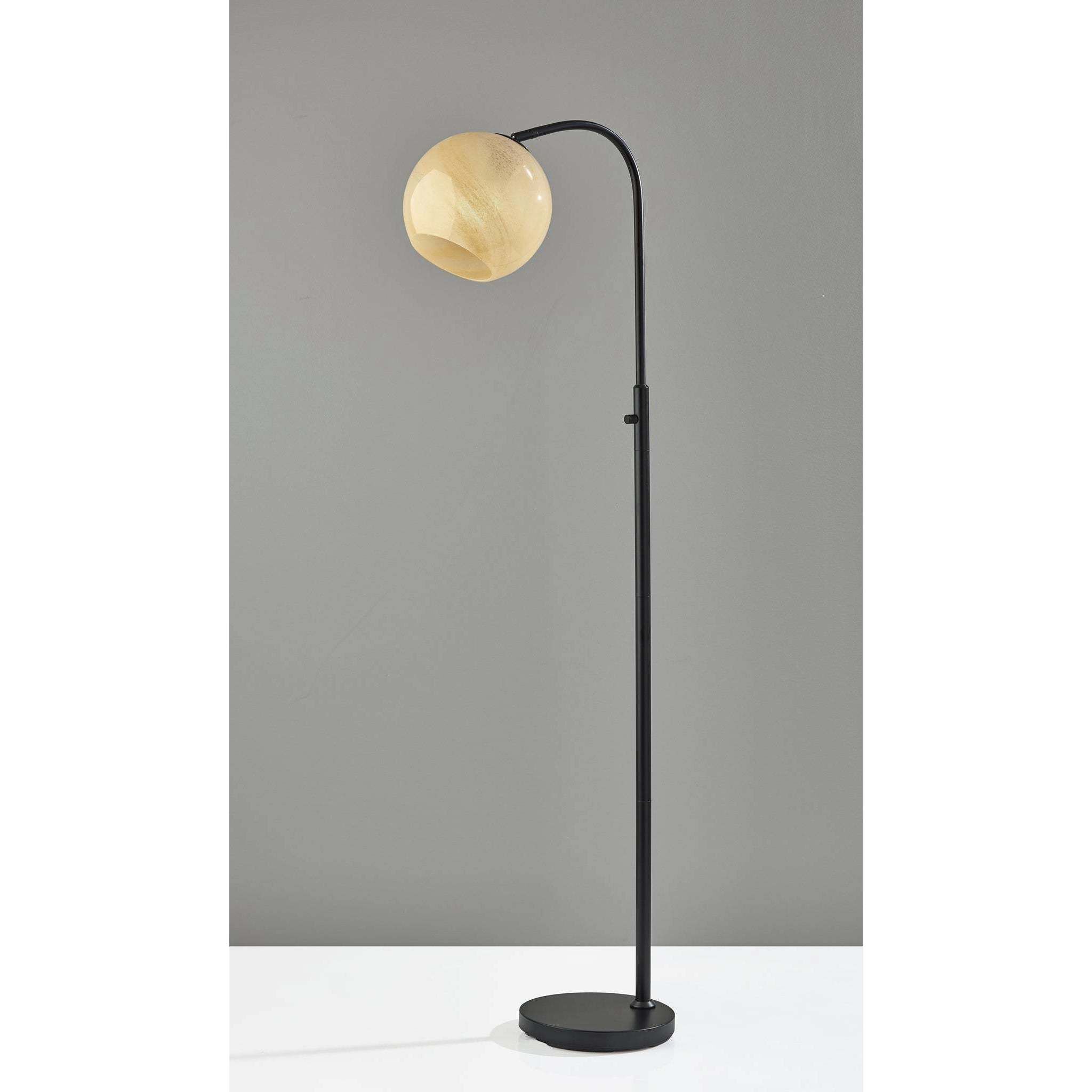 Nolan 57.5 inch 60.00 watt Black Floor Lamp Portable Light