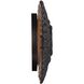 Neushoorn 1 Light 17.5 inch Ebony and English Bronze Wall Sconce Wall Light