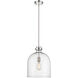 Pearson 1 Light 12 inch Polished Nickel Pendant Ceiling Light