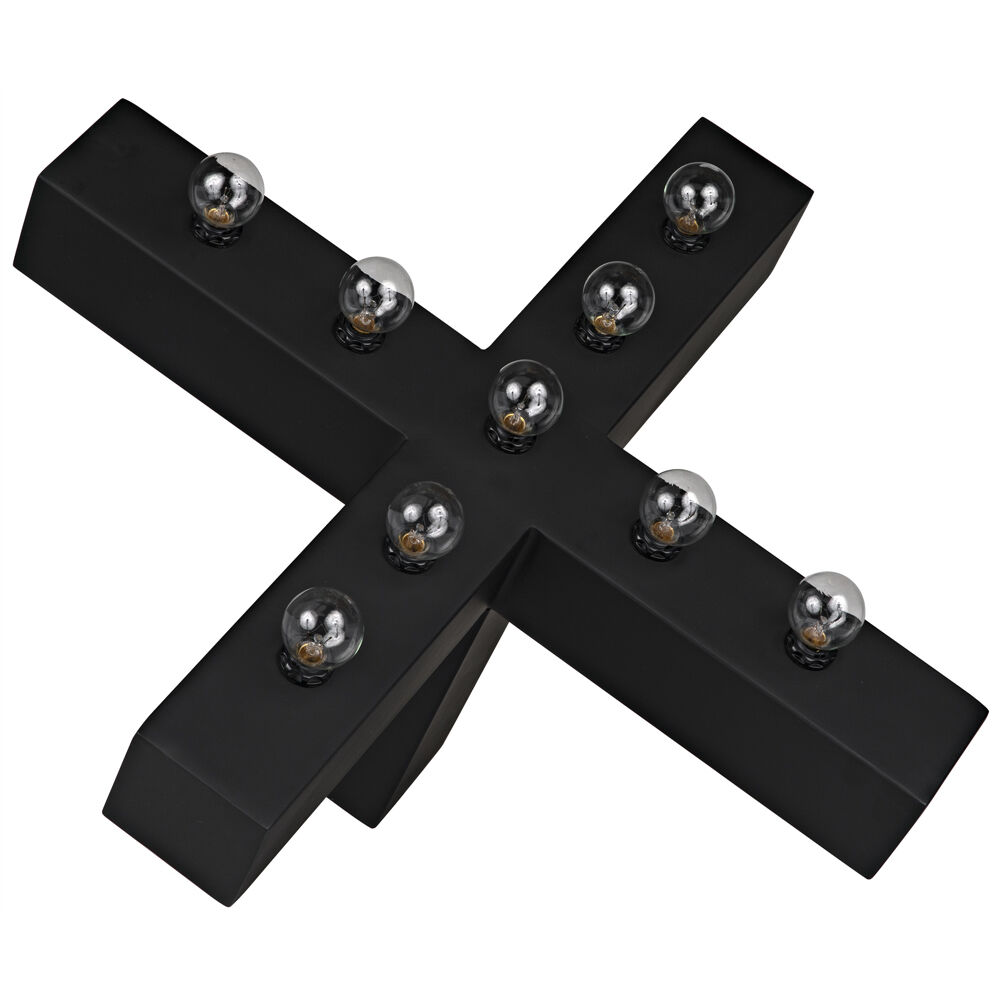 Nolen 17 inch 25.00 watt Matte Black Table Lamp Portable Light