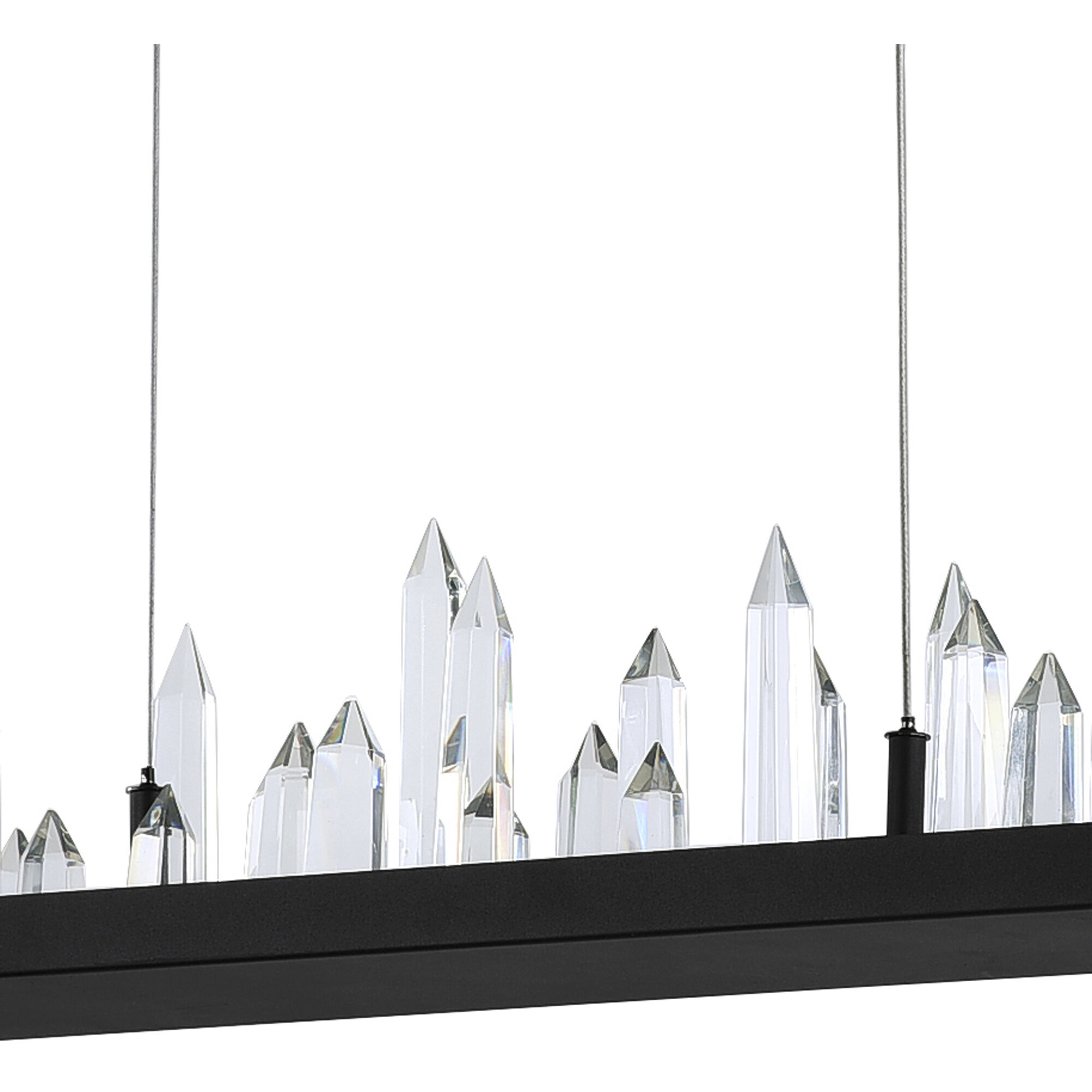 Juliette LED 45 inch Black Pool Table Light Ceiling Light