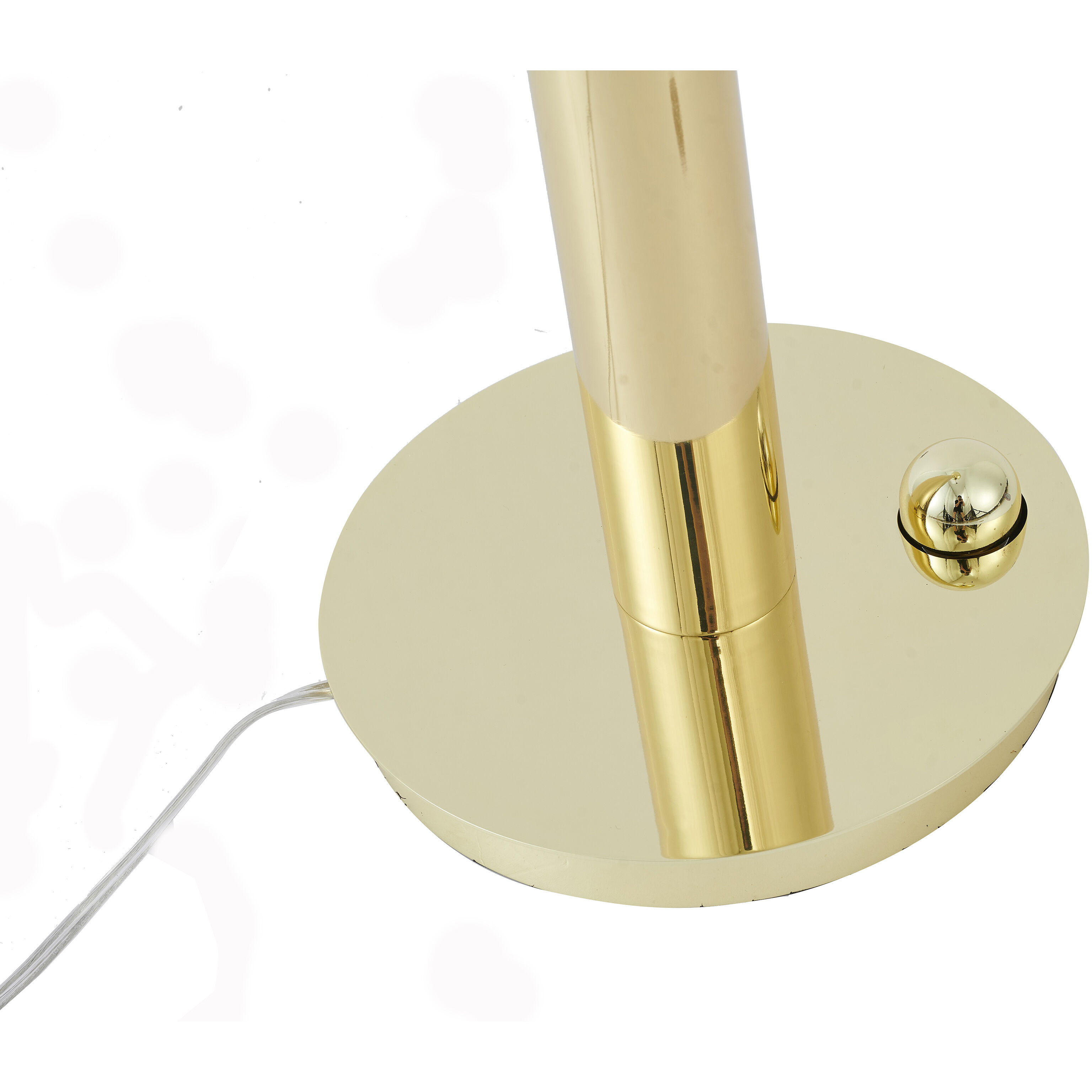 Canada 57 inch 60.00 watt Gold Floor Lamp Portable Light