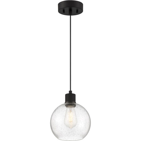 Port Nine LED 8 inch Matte Black Pendant Ceiling Light