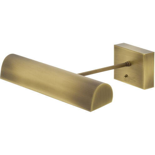 Classic Traditional 3.2 watt 14 inch Antique Brass Picture Light Wall Light, Battery Operated