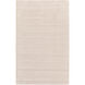Bellagio 72 X 48 inch Neutral Area Rug, Cotton and Viscose