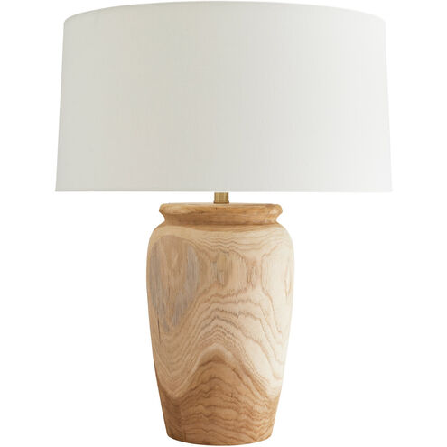 Gunner 28 inch 150.00 watt Natural Table Lamp Portable Light