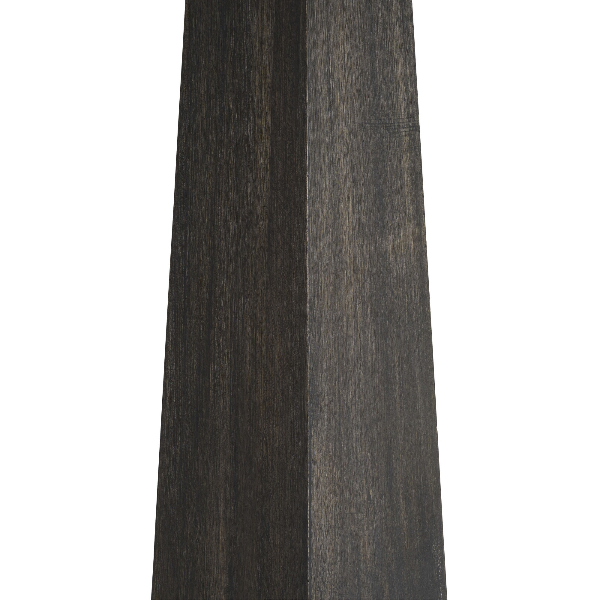 Lancelot 23.5 inch Bengal and Antique Brass with Ebony End Table