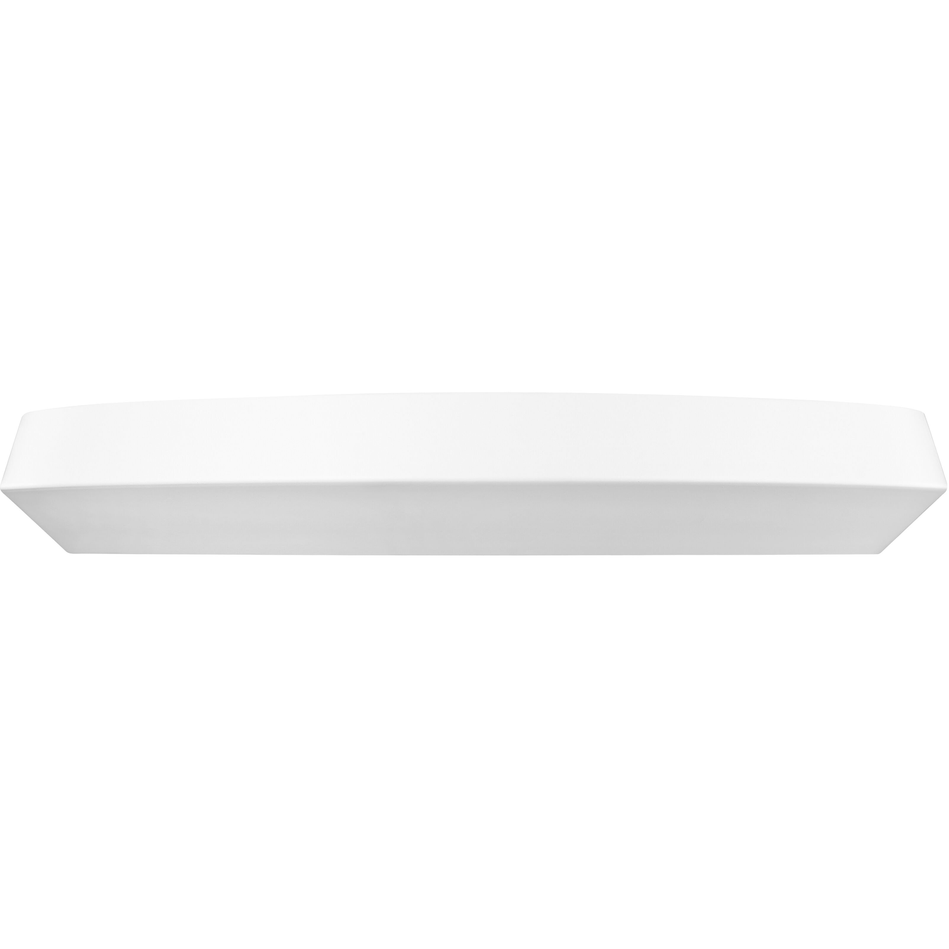 Quasars LED 20 inch Matte White Flush Mount Ceiling Light