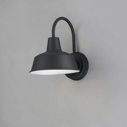 Pier M 1 Light 11 inch Black Outdoor Wall Mount