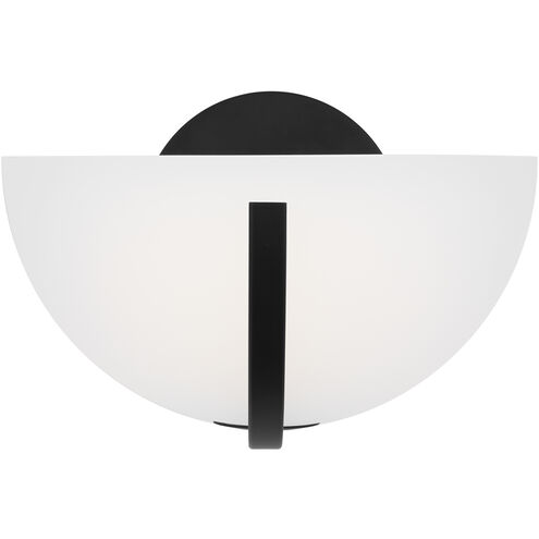 Kelly by Kelly Wearstler Nido 1 Light 8 inch Midnight Black Sconce Wall Light