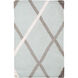 Frontier 36 X 24 inch Mint, Medium Gray, Ivory, Charcoal Rug