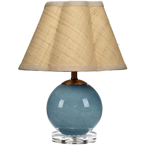 Dottie 14.5 inch 40 watt Blue Table Lamp Portable Light
