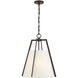 Mansfield 3 Light 18 inch English Bronze Pendant Ceiling Light, Essentials