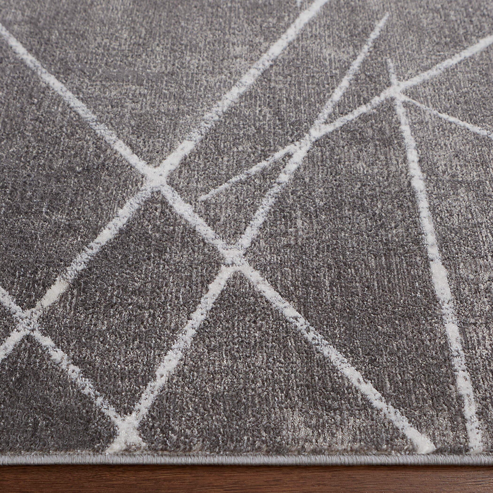 Livenza 36 X 24 inch Dark Grey Rug in 2 x 3