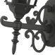 Hamilton 1 Light 20 inch Textured Black Outdoor  Wall Lantern