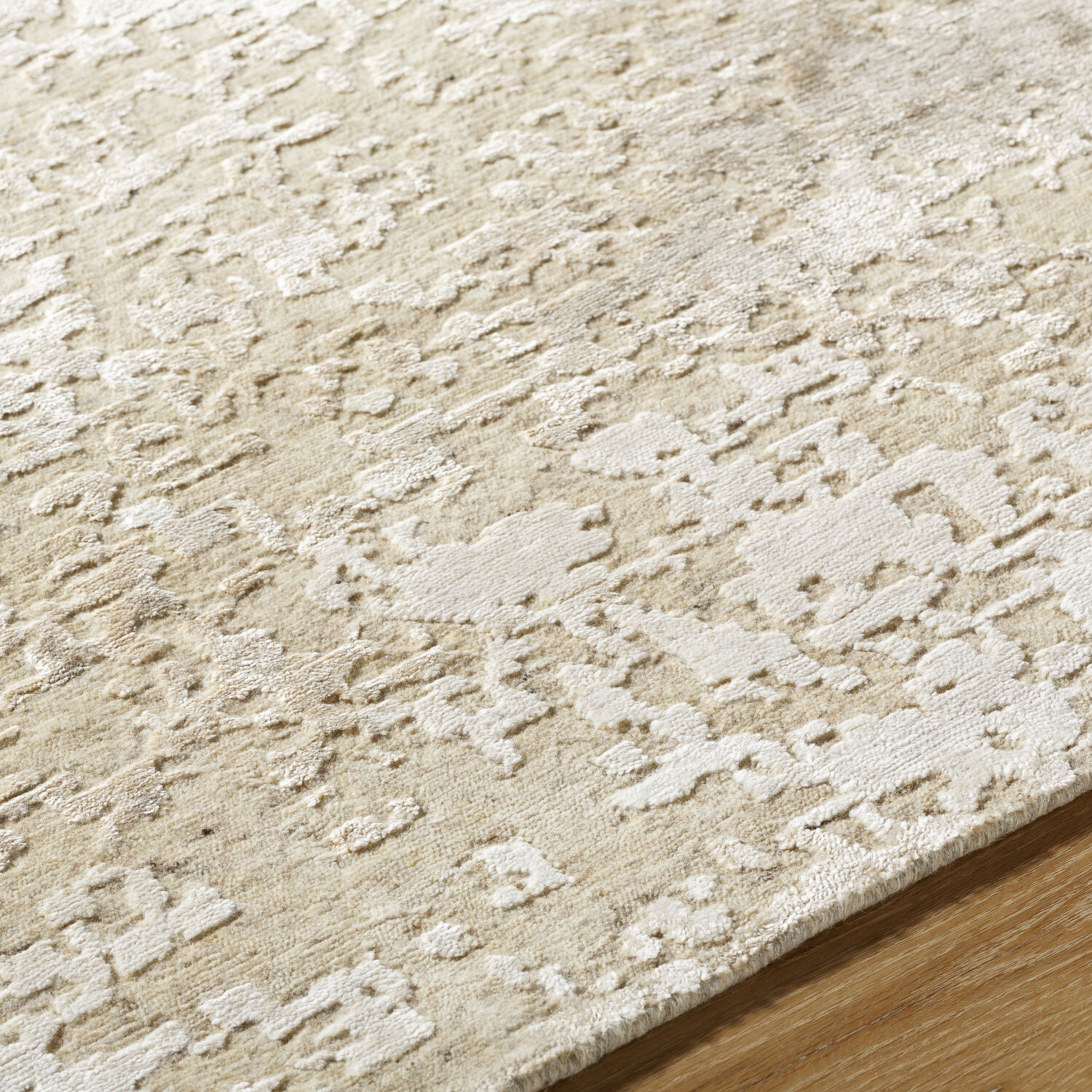 Imola 132 X 96 inch Warm Grey / Ash / Light Silver / Pearl Handmade Rug in 8 x 11