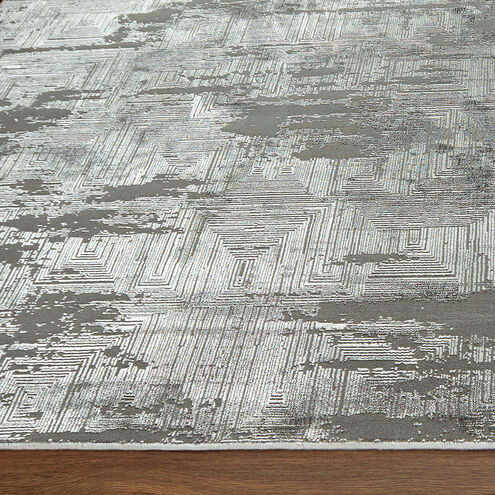 Livenza 36 X 24 inch Grey Rug in 2 x 3