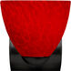 Sasha 1 Light 6.33 inch Black Sconce Wall Light