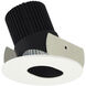 Iolite Black with Matte Powder White Recessed Light in 3500K, 1000, Black / Matte Powder White, Round Slot Aperture