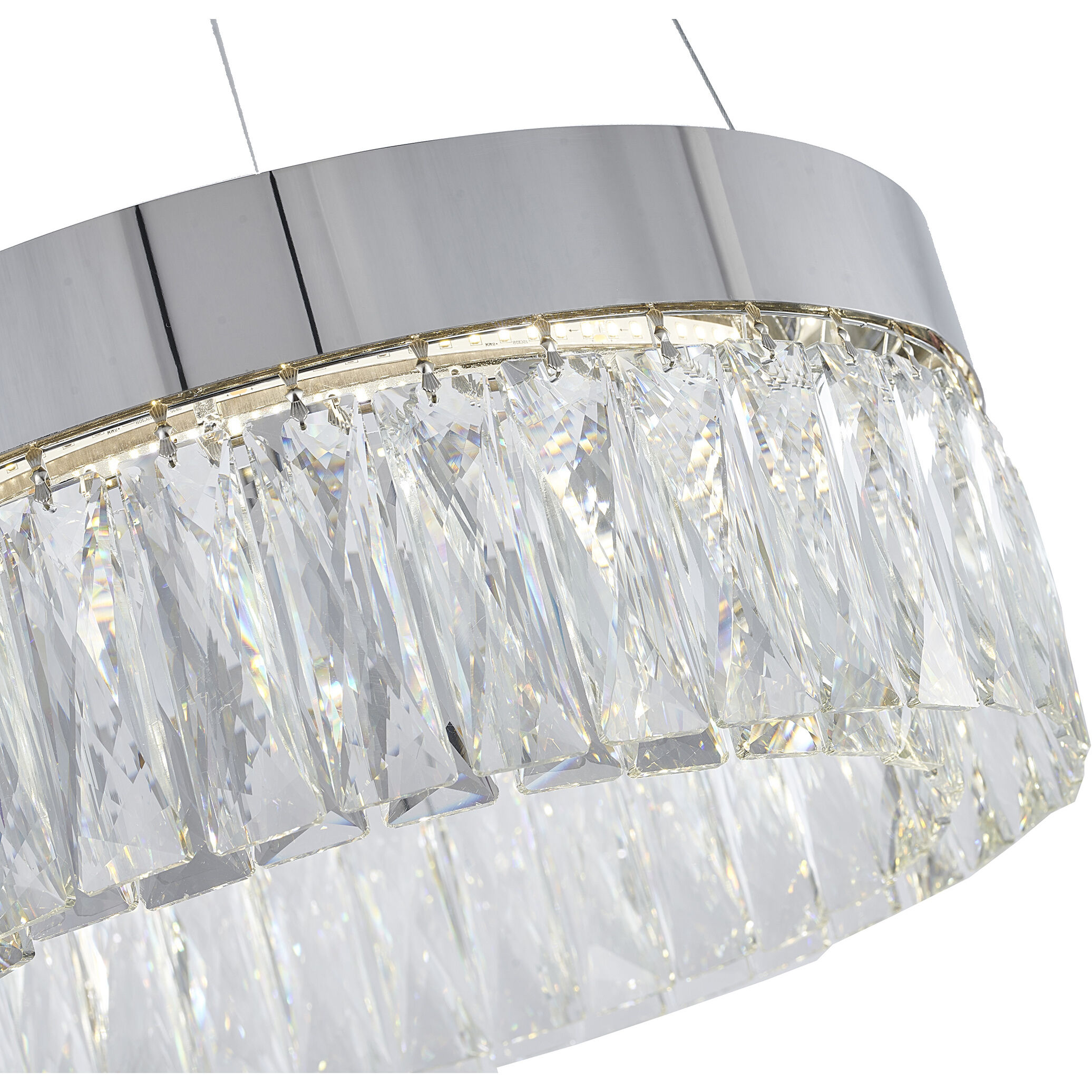 Canada LED 16 inch Chrome Chandelier Ceiling Light