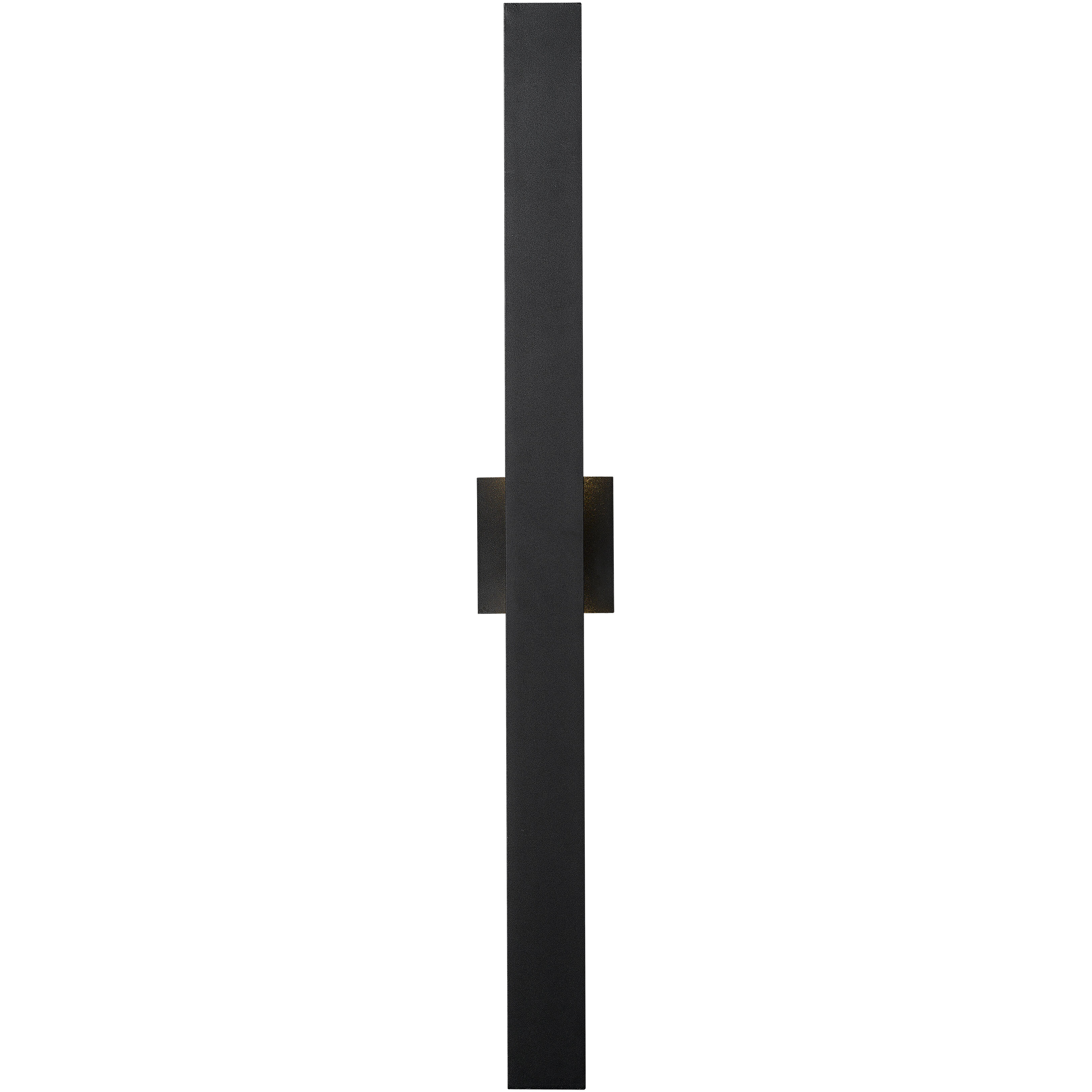 Edge LED 33.25 inch Black Outdoor Wall Light